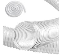 ZYXQQJ Tuyau De Collecte De Poussière en PVC 30 40 50 60 80 100 110 120mm ID Tuyaux D'aspiration Ultra Flexible Transparents(4m/13.1ft,100mm-4)