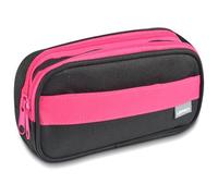 ZyXSQoraphic Trousse à Crayons à 3 Compartiments, Pencil Bag,Beautiful Pencil Case, Large Capacity Canvas Zipper Pencil Case,Large Capacity Multifunctional Pencil Case (Rose)