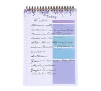 Zyxthravn Bloc-notes de planification quotidienne 52 feuilles | Bloc-notes « Things To Do » - Planification pour les vacances, le shopping, les tâches quotidiennes - Feuilles de rappel