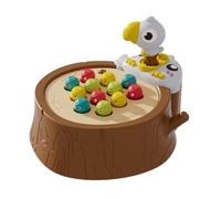 Zyxthravn Jeu Magnétique de Ver à Oiseaux | Jeu Éducatif Pic-Vert pour,Jouets d'oiseaux pour | Développement de la réflexion Garçons Filles Pâques