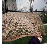 ZYXWLC Filet De Camouflage Sable, Filet d'ombrage 150x200cm 300x500cm 400x500cm 500x700cm 800x800cm Voile D'ombrage De Pergola De Camping De Chasse Militaire, pour Décoration Voiture Couvre