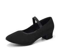 ZYXWVU Chaussures de Danse Latine Femmes Bout Fermé Teaching Practice Square Dance
