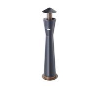 ZYYANSHOP Poubelle cendrier Colonne à cendres étanche for zone fumeur, cylindre cigarettes en fer émaillé cuit au four commercial extérieur
