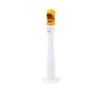 ZYYANSHOP Poubelle cendrier Colonne à mégots de cigarettes en fer émaillé, pilier vertical for cendres commerciales extérieures