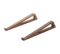 ZYYANSHOP Support PC Portable 1 Paire de Supports universels en Bois for Ordinateur Portable, Support Refroidissement for 10 à 17 Pouces