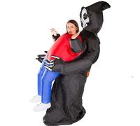 zyyhs Costume gonflable de vache dinosaure cerf pour jeu de rôle pour Halloween, défilé, carnaval - M (120-150 cm), R)