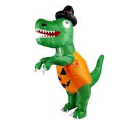 zyyhs Costume gonflable de vache et de dinosaure pour jeux de rôle, fête, Halloween, défilé, carnaval - Taille L (150-190 cm), V)