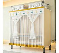 ZYYLIVR Armoires De Rangement en Tissu,Porte-vêtements Pliable avec Housse 360° Fully Sealed,Garde-Robe Portable avec Barre Suspension,Générique Penderie Chambre Dressing Montage Simple(107cm/42.1in)