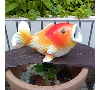 ZYZSY Cracheurs d'étang, Eau Forme De Poisson, Figurine gargouille, Jeu d'eau pour Fontaine décorative, Fontaine d'eau, Bassin d'eau/Décoration de Jardin