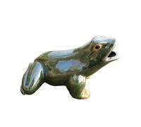 ZYZSY Cracheurs d'étang, Figurine Grenouille gargouille, Fontaine À Eau Étang À Poissons Cascade Décorative, idéale pour Les Mini-étangs et fontaines de Jardin(24 * 16 * 15cm/9.5 * 6.3 * 5.9in)
