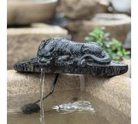 ZYZSY Cracheurs d'étang, Fontaines pour bassins d'animaux, Décoration d'étang Peinte à la Main, Sujet Cracheur pour Donner Vie à Votre Bassin de Jardin