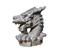 ZYZSY Cracheurs d'étang, Gargouille Dragon, Fontaine À Eau Étang À Poissons Cascade Décorative, Jeu d'eau pour fontaines décoratives, bassins/Décoration de Jardin(18 * 11 * 25cm/7 * 4.3 * 10in)