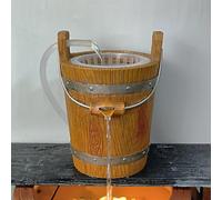 ZYZSY Cracheurs d'étang, Sortie De Circulation De Fontaine, Ornements D’Eau Qui Coule en Pot, pour étangs de Koi, pour Embellir Et Espaces Extérieurs