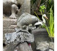 ZYZSY Fontaine de Jardin en Plein air Gargouille, cracheurs d'étang pour Petits étangs, aménagement paysager d'eau à Circulation Automatique pour Bassin à carpes koï