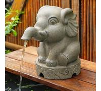 ZYZSY Fontaine de Jardin Unique - Décoration d'eau Naturelle, cracheurs d'étang pour Petits étangs, avec Pompe à Eau et Tuyau, pour Jardins Aquatiques(20 * 29.5 * 30.5cm/7.9 * 11.6 * 12in)
