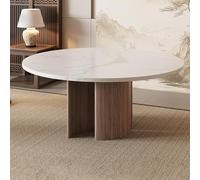 ZYZSY Grand Plateau De Table Rond Pliable Uniquement, Plateau Mobile en Bois Massif, Économisez de l'espace Table Pliante en Bois Circulaire sans Pieds(White,140cm/55.1in)