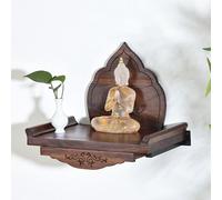 ZYZSY Table d'autel Bouddhiste avec tiroirs de Rangement, Table d'autel de Méditation, Motif Sculpté Chinois, pour Prière, Puja Et Décoration Temple