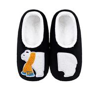 ZYZX Chaussettes Antidérapantes Femmes-Chausson Chaussette Confortable Chaud Doux Doublure-Pantoufle Amusants Lounge Animaux-Motif Ours