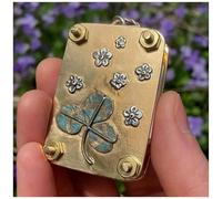 Zyzzephyr Micro Presse à Fleurs Miniatures, Presse à MéTal pour Plantes Et Loisirs CréAtifs, 10 Layers Quick Flower Pressing Tool, for Preservation Kit for Arts and Crafts Lovers (B)