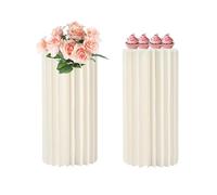 zyzZSRHZYZ Ensemble de Vases en Carton for centres de Table de Mariage, Vase à Fleurs, Cylindre de Fleurs, Support de pièce maîtresse for décorations de Tables de fête(Set of 2)