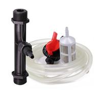 zyzZSRHZYZ Kit d'injecteur d'engrais Venturi à Filetage mâle 1/2 "3/4" 1 ", système d'arrosage for Serre et Jardin(3/4")