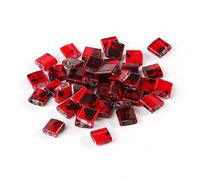 ZZ 5x5x2mm 50pcs Deux Trous Tila Perles Perles de graines de Verre tchèque Multicolore pour Les Bijoux à Aiguilles Making Miyuki Vintage Tila Bracelets Accessoires YC804 (Color : 8)