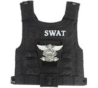 ZZ DISFRAZZES | Gilet de police 36 x 28 cm en plastique pour enfants (taille unique)