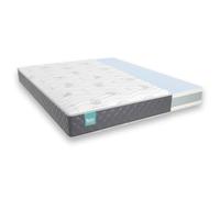 ZZ DON DESCANSO Colchón Viscoelástico Aloe Vera Mulhacén Matelas viscoélastique, Mousse à mémoire de Forme, Gris, 105x190 cm