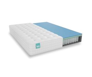 ZZ DON DESCANSO NALUI Matelas à Ressorts ensachés Galana 105 x 190 cm avec Mousse en Gel, Tissu Strech Cachemire et Tissu 3D Respirant. Hauteur : ± 26 cm | Ferme Douce | Fabriqué en Espagne