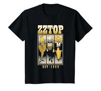 ZZ Top Celebration of ZZ Top Tour T-Shirt, Enfant, Noir, 3 Ans