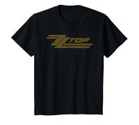 ZZ Top Classic Logo T-Shirt, Enfant, Noir, 6 Ans