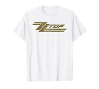 ZZ Top Classic Logo T-Shirt, Homme, Blanc, S