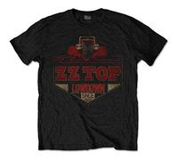 Generique T-shirt ZZ Top Lowdown Unisexe Noir Taille S