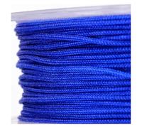 ZZABCDEGH Cordon macramé Cordon en Nylon Multicolore for Bracelets macramé, 0,8 mm, 20 mètres, avec Pompons.(25)