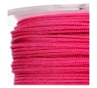 ZZABCDEGH Cordon macramé Cordon en Nylon Multicolore for Bracelets macramé, 0,8 mm, 20 mètres, avec Pompons.(5)