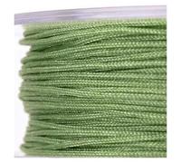 ZZABCDEGH Cordon macramé Cordon en Nylon Multicolore for Bracelets macramé, 0,8 mm, 20 mètres, avec Pompons.(21)