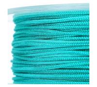 ZZABCDEGH Cordon macramé Cordon en Nylon Multicolore for Bracelets macramé, 0,8 mm, 20 mètres, avec Pompons.(31)