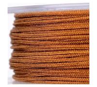 ZZABCDEGH Cordon macramé Cordon en Nylon Multicolore for Bracelets macramé, 0,8 mm, 20 mètres, avec Pompons.(13)