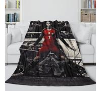 ZZBNECAKE Ronaldo Couverture - Football Couverture Cadeau Anniversaire pour Fils/Fille/Petit-Fils/Petite-Fille/ami - Couverture comme Un Câlin dans Une Couverture 40x50inch(100x130cm)