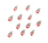 Zzcy 9 Pcs Emporte-Pièces en Forme de Cœur D'argile Polymère, Tampons en Argile à Cœur pour Boucles D'oreilles et Autres Bijoux et des Projets DIY