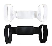 ZZDH Redresse Dos AjustablyPosture Correcteur Soutien à l'épaule Back Brace Posture Correction Back Support Bande Courroie Outil de Masseur (Color : White, Size : Medium)