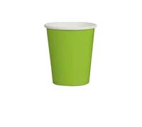 ZZDXW Gobelets Jetables Anniversaire,Gobelets en Carton pour Café 200 Pièces,Tasse A Cafe Jetables Mariage,Beer Pong Cup,Tasse en Carton À Boire,Tasse Café Jetable Expresso, Compostable Party