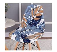 ZZDXW Housse De Chaise Scandinave pour Salle À Manger A Motif, Housse De Chaise Extensible Housse Chaise Salon Bureau Resteaurant 1/2/4/6 PCS Couverture De Chaise (Color : F, Size : Set of 6)