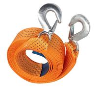 ZZDZW Corde De Remorquage Auto Câble Sangle De Remorquage De Voiture 4M/5M/6M/7M/8M/9M/10M,Heavy Duty,5-25 Tonnes avec 2 Crochet en Acier Et Sac De Rangement (Size : 6m(5T))