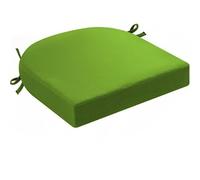ZZDZW Galettes De Chaise Imperméable,Coussin De Chaise De Cuisine D'assise Antidérapant,Épaisseur 5cm,Coussins De Chaise Intérieur Extérieur Salle À Manger Jardin Bureau(Apple Green,43x40x5cm)