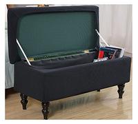 ZZDZW Housse Banc de Rangement Pliable Pouf Tabouret de Grande Ottomanes Tabourets Couvre Canapé Couverture Repose-Pied Housse Coffre de Rangement Intérieur Repose-Pieds Cover