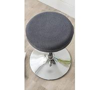 ZZDZW Housse De Tabouret Rond 30cm - 36cm Housse De Siège 1/2/4/6 Pièces Rond Couverture Bar Chaise Coussin Pad Housse Chaise Protecteur pour Home Office Restaurant Bureau (Color : Q, Size : 1 pièce)
