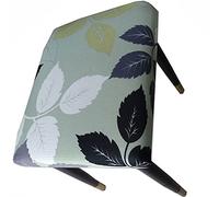 ZZDZW Housse de Toussin de Tabouret Rectangulaire Extensible，Housse de Chaise Couvre Impression Couverture de Tabouret Coiffeuse Tabouret de Piano Housse De Protection Stool Cover