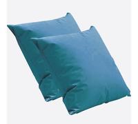 ZZDZW Housse Oreiller 40x60 80x80 Lot De 2 Taie d'oreiller 50x70 65x65 Housse De Coussin Exterieur Impermeable pour Salon de Jardin,Couverture Oreiller Canapé Decoration(Indigo,60x80 cm Pack of 2)