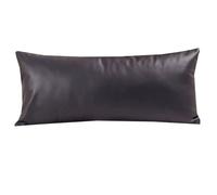 ZZDZW Taie d'oreiller 30x70 30x90 30x60 Imperméable Housse Coussin Rectangulaire Décorative Taie Oreiller De Canapé Lit Housse De Coussin 30x50 Couverture Oreiller en Décoratif(Noir,30x70 cm(1pc))